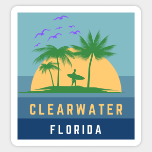 Clearwater Beach Florida Sticker